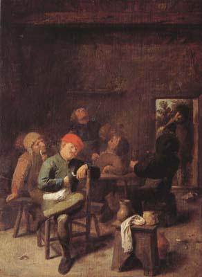 BROUWER, Adriaen Peasants Smoking and Drinking (mk08) Spain oil painting art